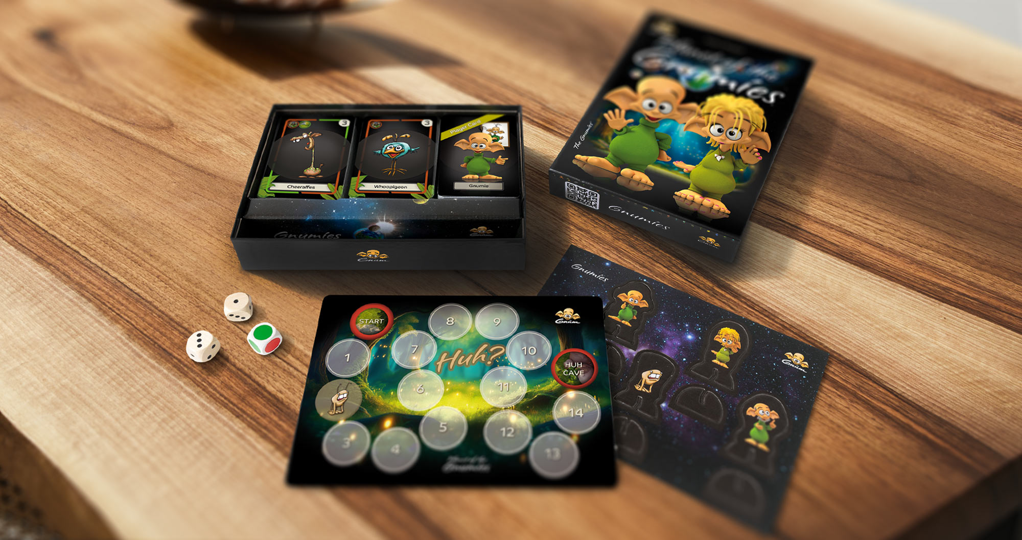 Planet of the Gnumies - Card Game overview