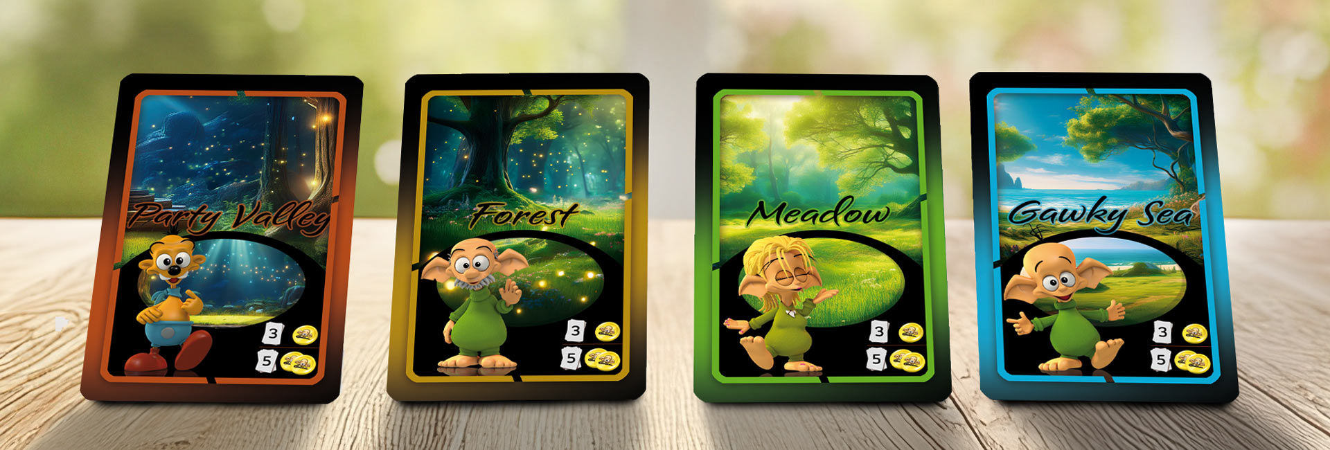Planet of the Gnumies - Card Game deck